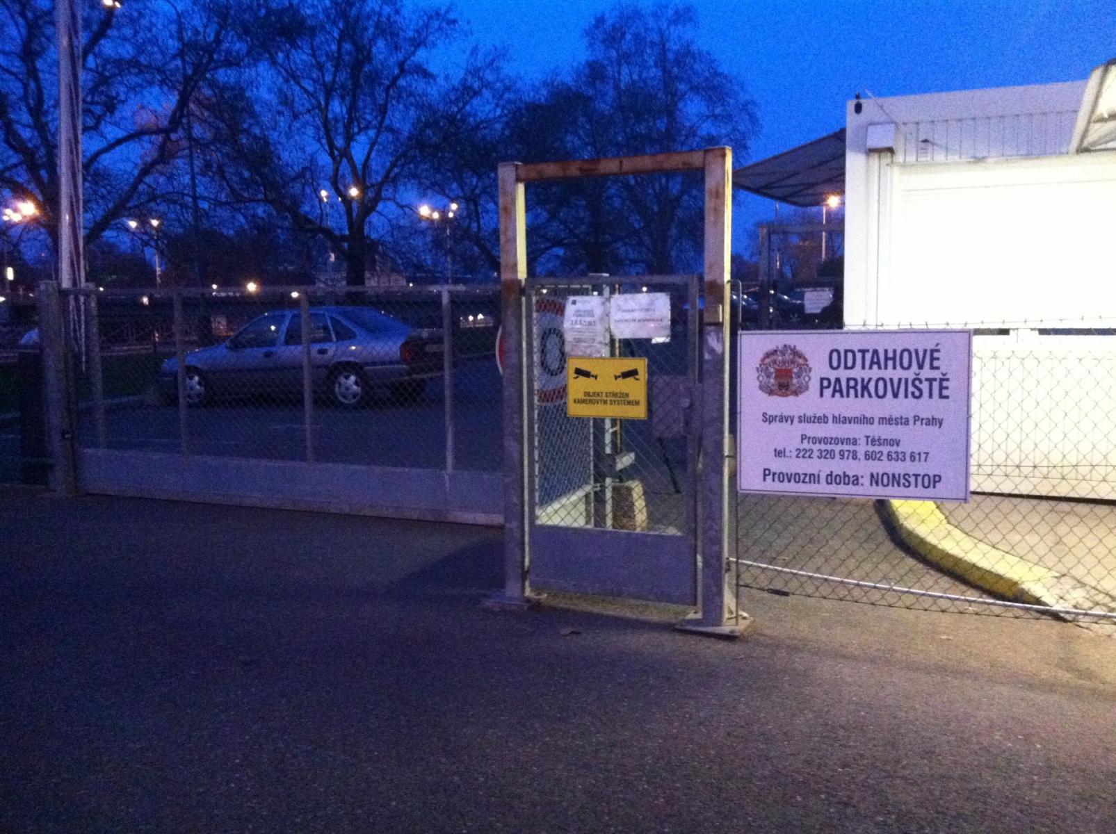 Odtahové parkoviště Odtahové parkoviště