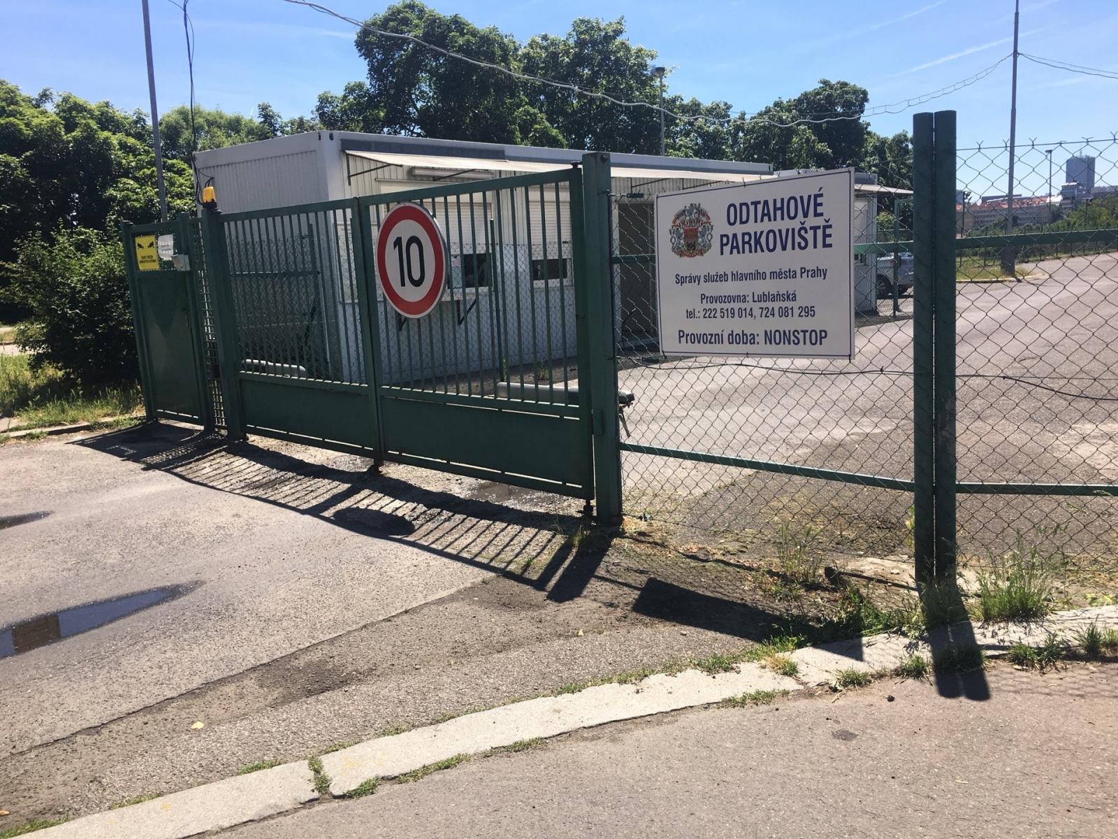 Odtahové parkoviště Odtahové parkoviště