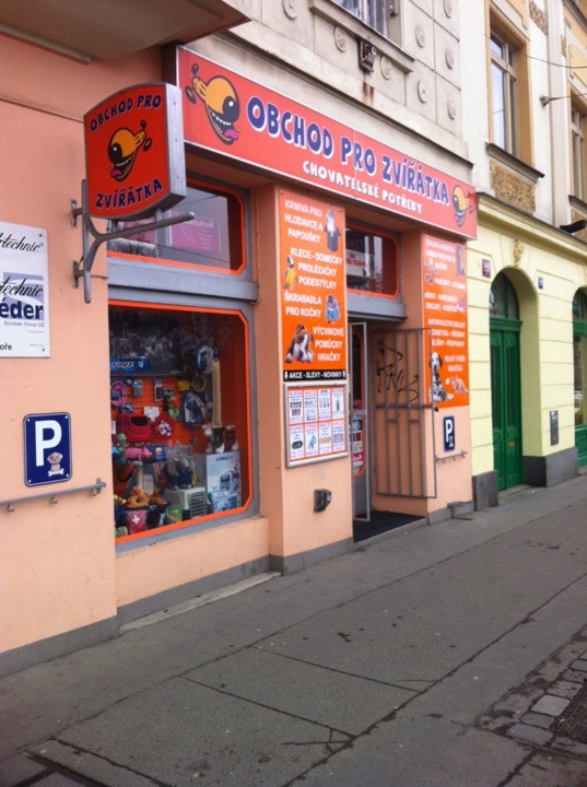 Obchod pro zvířátka Obchod pro zvířátka