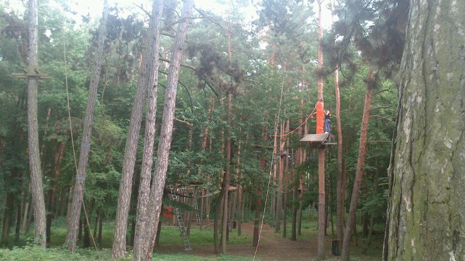 Lanový park Hostivař Lanový park Hostivař