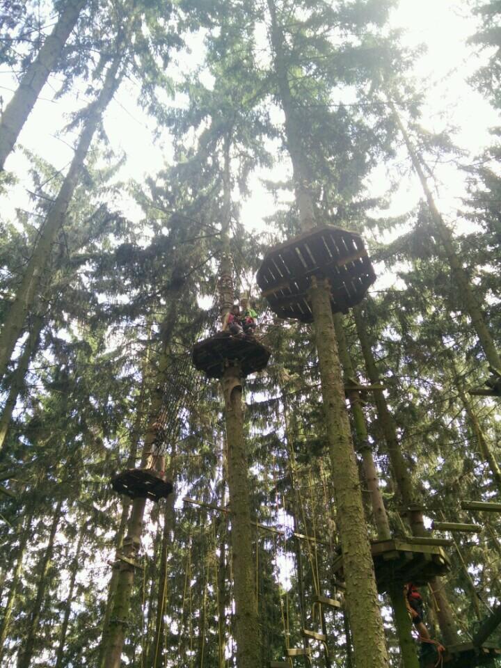 Lanový park Hostivař Lanový park Hostivař