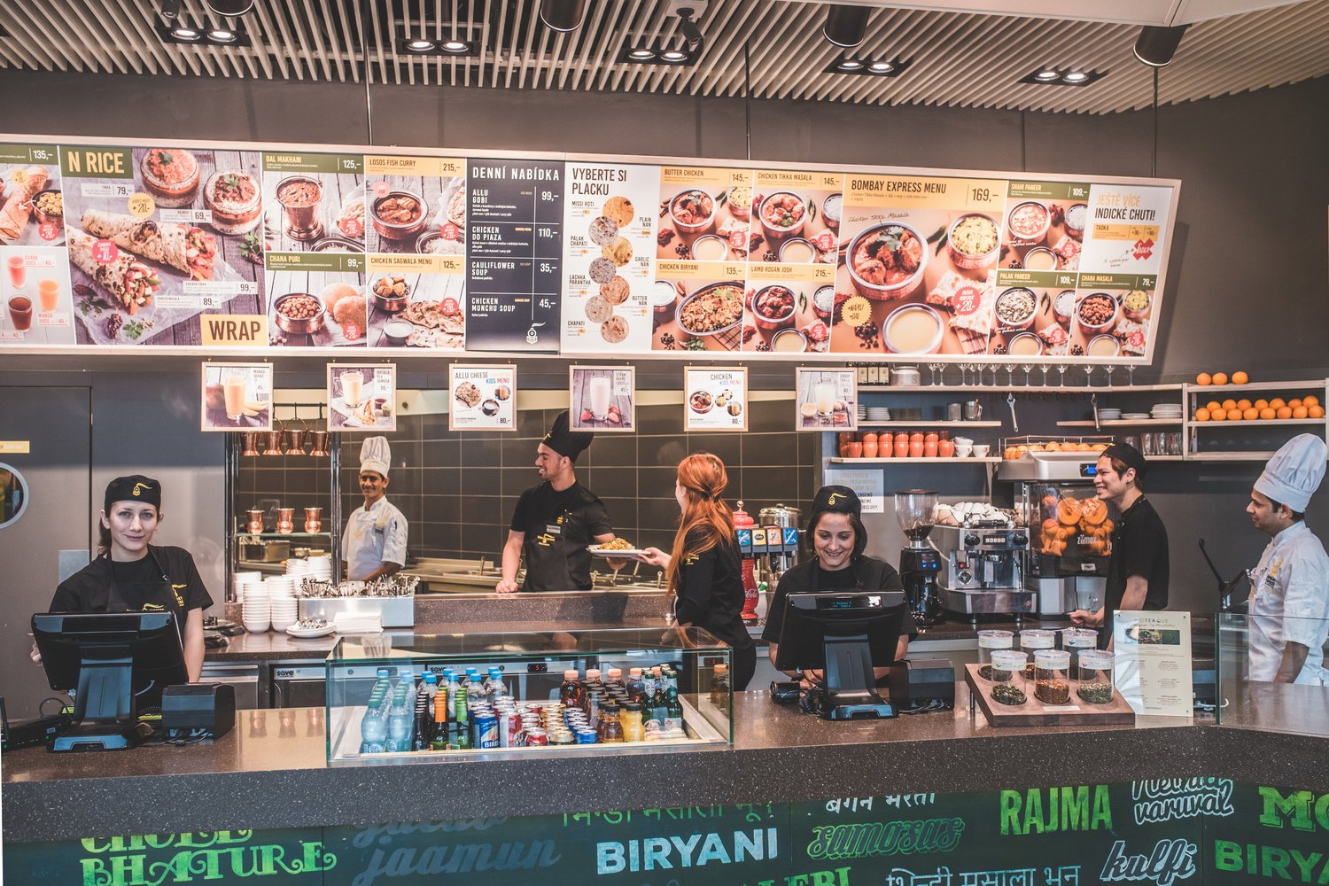 Indické bistro Bombay Express Indické bistro Bombay Express