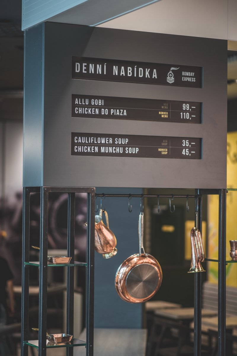 Indické bistro Bombay Express Indické bistro Bombay Express